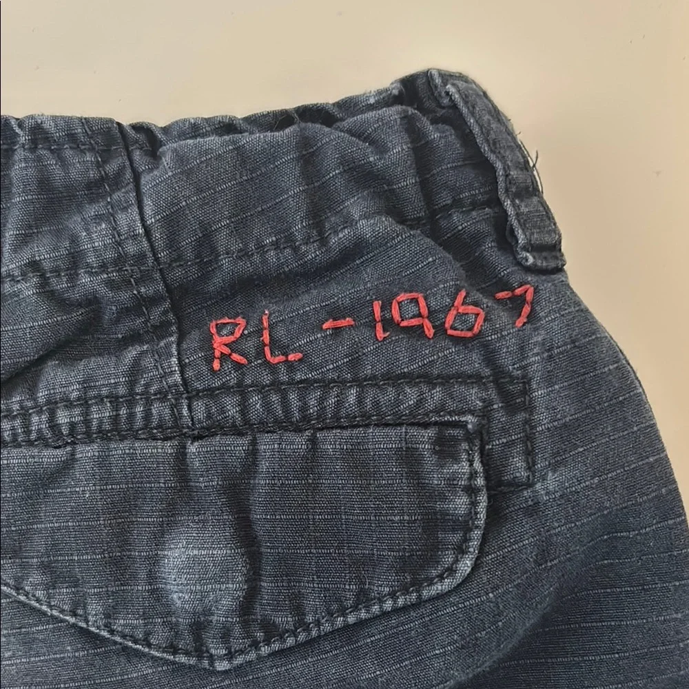 Ralph Lauren Navy Cargo Shorts boys size 5